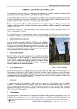 Memória Descritiva e Justificativa
